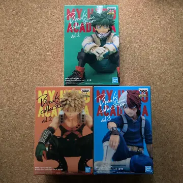 나의 히어로 아카데미아 브레이크 타임 컬렉션 피규어 3체 세트 새상품