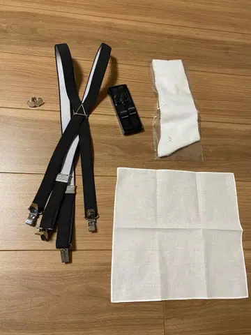 신랑 윙카라 셔츠 잡화 세트 (총 6점)