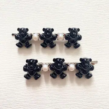 [ 새상품급 ] PAMEO POSE 헤어핀 곰