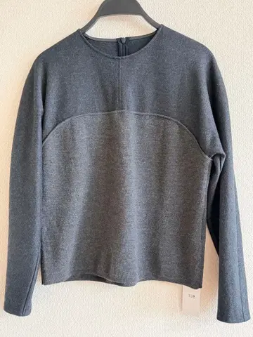 온워드 카시야마 23구 울 100% 티셔츠 그레이 계열 새상품