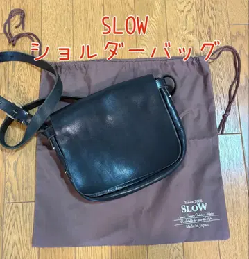 SLOW 슬로우 숄더백 블랙
