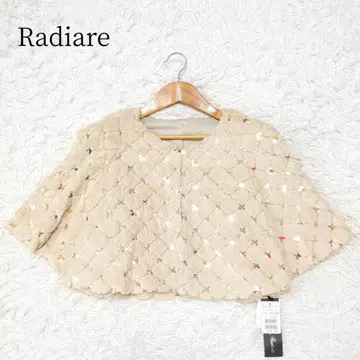 택 포함 새상품 RADIATE 볼레로 스팽글 [9] 베이지 결혼식 퍼프