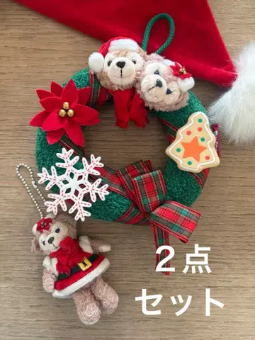 [ 2세트 ] 더피&셰리메이 디즈니 크리스마스 굿즈