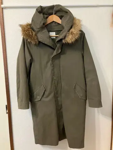 ROWRYSFARM 모즈 코트 올리브 M 사이즈