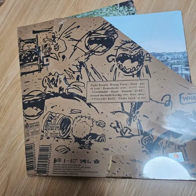 미개봉 2개 일괄 rpwp bts 방탄 남준 rm 앨범