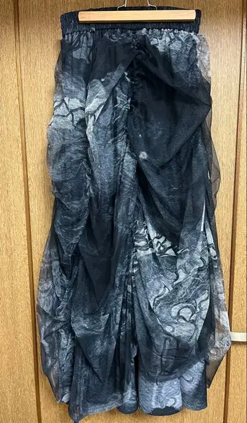 HARE 개더 스커트 롱 스커트 스커트