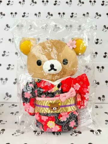 산엑스 리락쿠마 기모노 봉제 인형