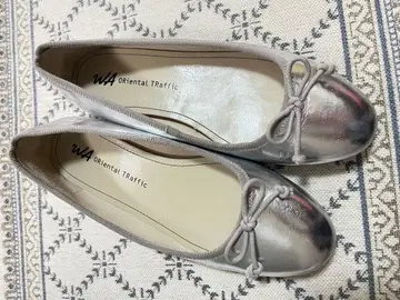 오리엔탈 트래픽 실버 발레 슈즈