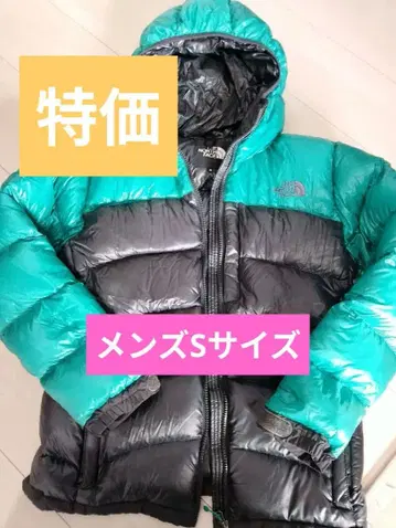 THE NORTH FACE 다운 자켓 S 블랙/그린