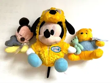 디즈니 봉제 인형 키링