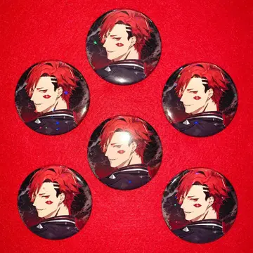 블랙스타 브라스 캔뱃지 2주년 흑요 세트 2