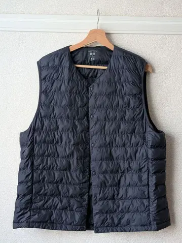 UNIQLO 유니클로 퍼프테크 컴팩트 베스트 남성용 XL 네이비