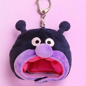 호빵맨 뮤지엄 미니 키구루미 캡 스트랩 세균맨