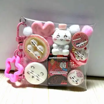 가챠 채워넣는 파우치 채워넣는 타입 핑크