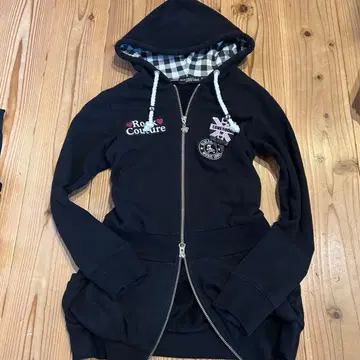 지퍼 후드티 헤이세이 갸루