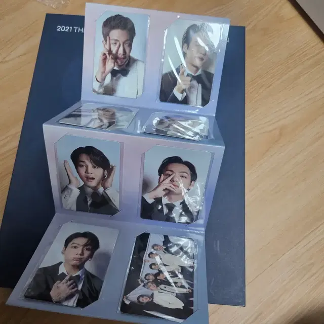 bts 방탄 더팩트 포토북 포카 드볼