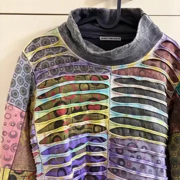 ISSEY MIYAKE 맨투맨 patchwork sweat shirts