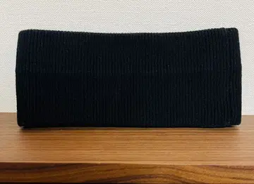 KAIKO Black rib hair band 리브 헤어밴드