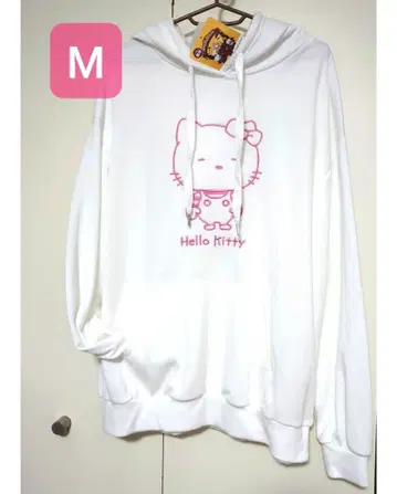 헬로키티 니시무라 유우지 후드티 M 화이트 산리오 미사용 새상품