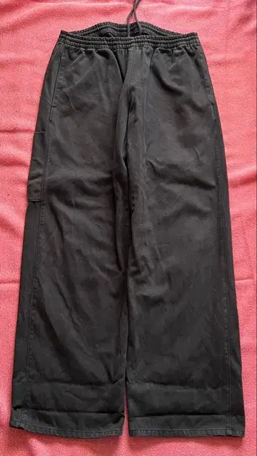 YZY 블랙 와이드 팬츠 L 사이즈