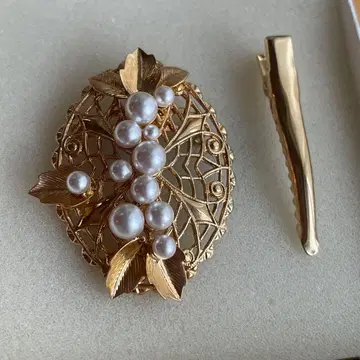 컴플렉스 비즈 브로치 2 way #2071