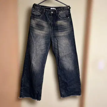 A.T.C. 다크 블루 와이드 레그 데님