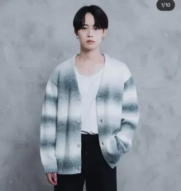 around flava 그라데이션 가디건