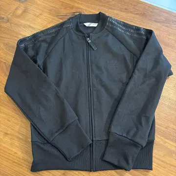 adidas 트랙 자켓 저지 블랙 올블랙 여성용