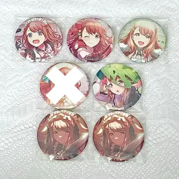 프로세카 하나사토 미노리 글리터 캔뱃지 6개 묶음 판매