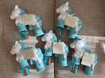 유니콘 버블건 5개 세트 결혼식 웨딩 버블 샤워