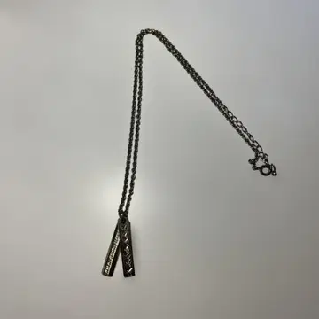 바 타입 목걸이 오리아 무늬