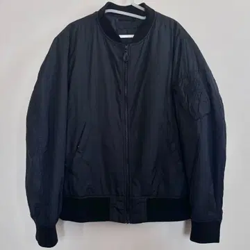 UNIQLO 유니클로 MA-1 블루종 블랙 XL 사이즈