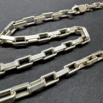 [ 와이드 56cm 23g ] 멕시코제 925 박스 체인 목걸이