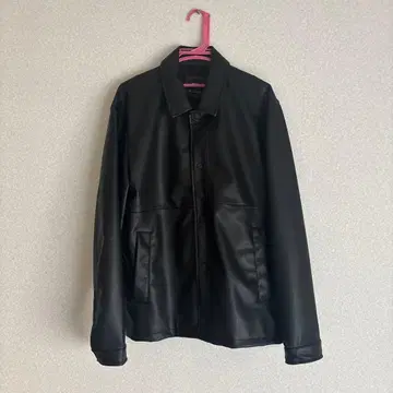 [새상품급] ZARA 자라 페이크 가죽 자켓
