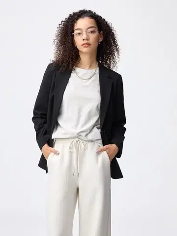 [ 시착만 한 상품 ] GU 워셔블 테일러드 자켓