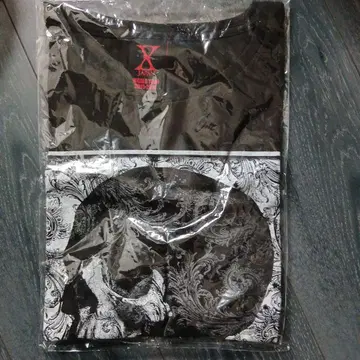 미개봉 새상품 X JAPAN T셔츠 M사이즈 스컬