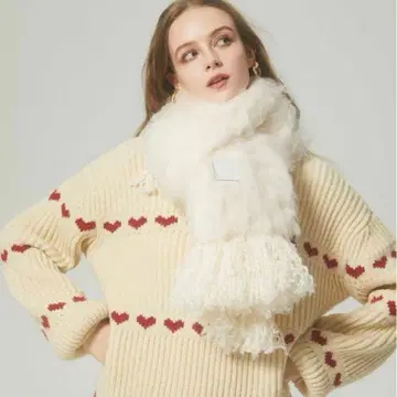 THE TOE 아이보리 amour loose knit THE TOE