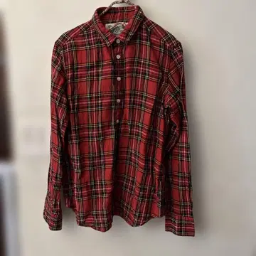 올드 맨즈 테일러 타탄 체크 셔츠