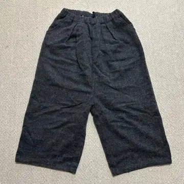 tumugu. 다크 그레이 와이드 팬츠