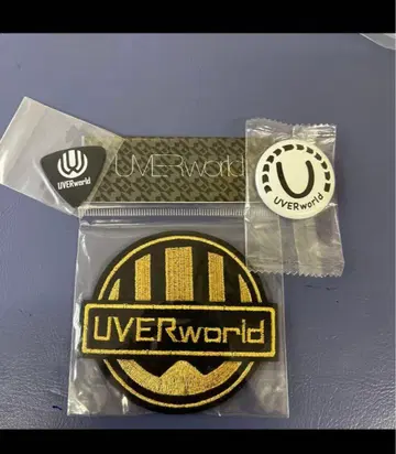 UVERworld 와펜 캔뱃지 피크 미개봉품