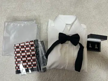 ROH 턱시도 셔츠 나비 넥타이 포함