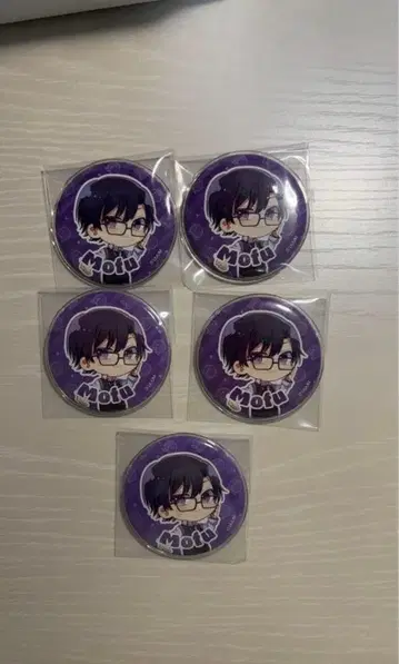 컬러풀 피치 모후 캔뱃지 5개