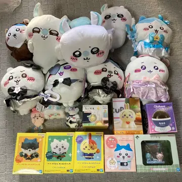 치이카와 봉제 인형 굿즈 세트