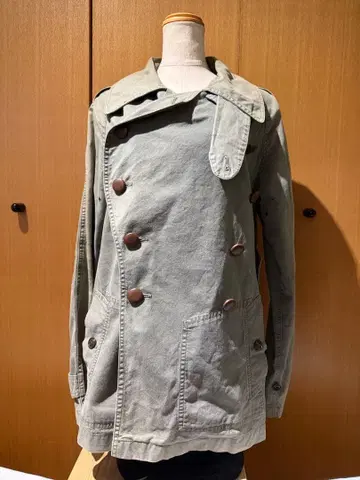 더블 브레스트 밀리터리 자켓