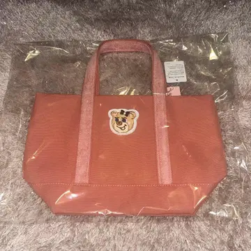 FEILER 올드 테디 와펜 토트백 핑크