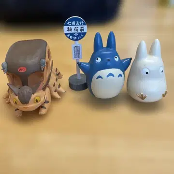 토토로 고양이 버스 피규어 세트