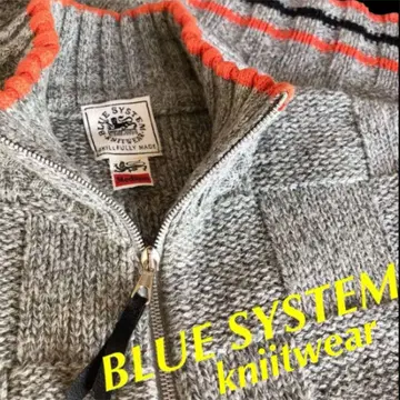 BLUE SYSTEM knitwear 이탈리아제 빈티지 니트 카우친