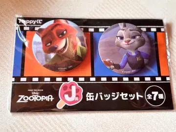 주토피아 캔뱃지 세트 전 1종