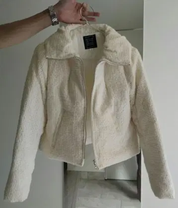 Cynthia Rowley 아이보리 보아 자켓 사이즈 3