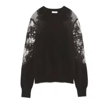 FRAY ID 프레이 아이디 레이스 자수 니트